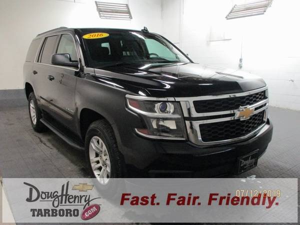 2016 Chevy Chevrolet Tahoe LT suv Black for sale in Tarboro, NC – photo 3