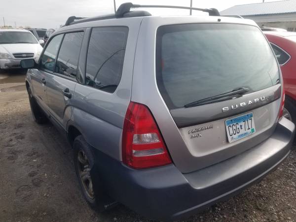 WINTER READY!! 2005 SUBARU FORESTER AWD for sale in West Fargo, ND – photo 3