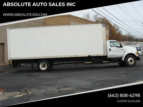 2013 FORD F750 XL 26' BOX TRUCK 2WD DIESEL STOCK #841 - ABSOLUTE -... for sale in Corinth, AL – photo 2