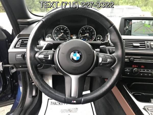 2015 BMW 6 SERIES 640I XDRIVE CALL/TEXT D for sale in Somerset, WI – photo 9