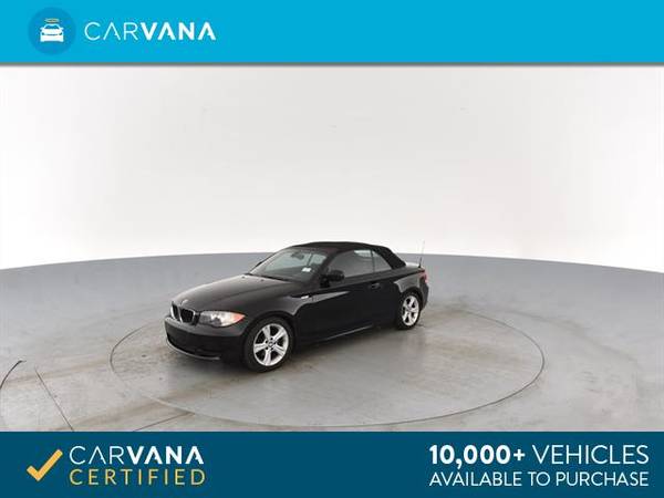 2010 BMW 1 Series 128i Convertible 2D Convertible Black - FINANCE for sale in Atlanta, CA – photo 6