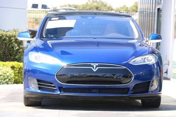 2016 Tesla Model S 70D hatchback Blue - - by dealer for sale in Carson, CA – photo 3