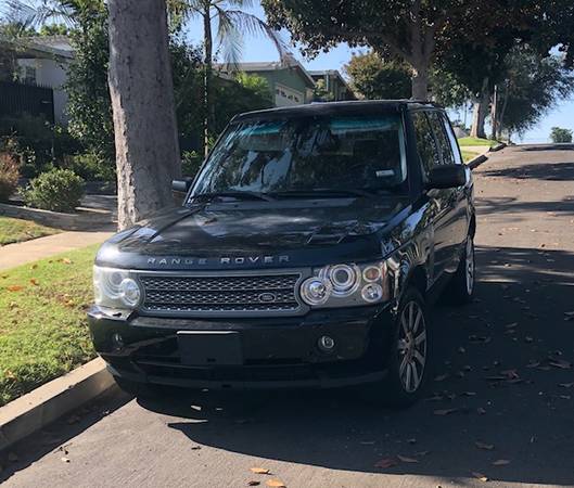 2008 Black Range Rover Supercharged - cars & trucks - by owner -... for sale in Westchester, CA – photo 2