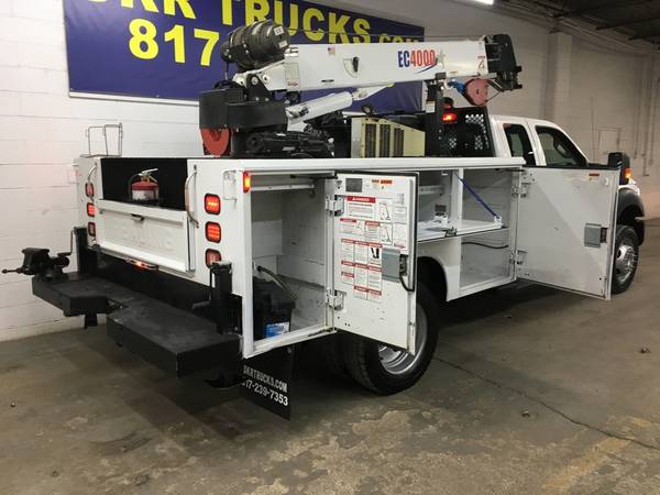 2014 Ford F-450 Super Cab 4X4 V10 Utility Bed Service Body W/Crane for sale in Other, AL – photo 7