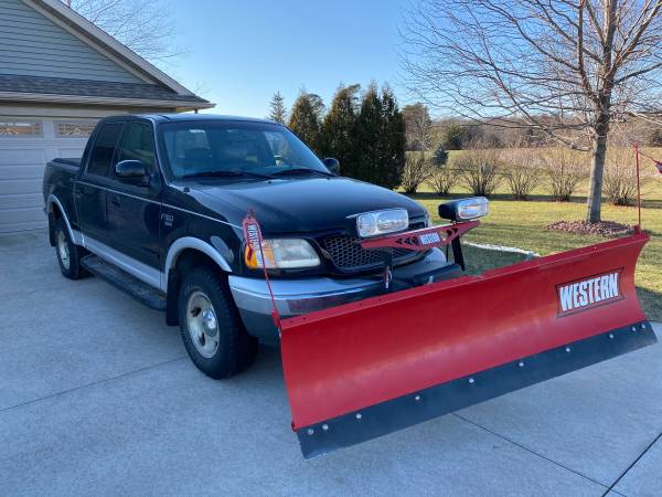 2001 f150 with plow - cars & trucks - by owner - vehicle automotive... for sale in Stevens Point, WI