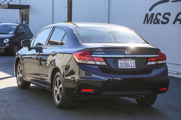 2015 Honda Civic Sedan SE sedan Crystal Black Pearl for sale in Sacramento , CA – photo 4