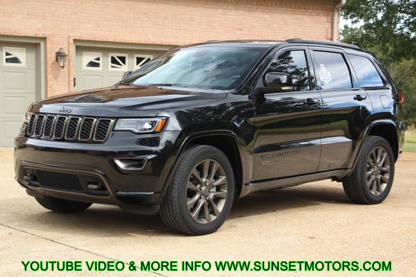 2016 JEEP GRAND CHEROKEE LIMITED 75TH NAVIGATION LEATHER SUNROOF 22K M for sale in Milan, TN – photo 2
