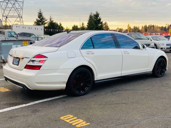2007 MERCEDES-BENZ S550 / Pristine Condition / Pearl White / LOADED... for sale in Vancouver, OR – photo 5