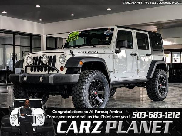 2012 Jeep Wrangler 4x4 4WD Unlimited Rubicon BRAND NEW LIFT WHEELS TIR for sale in Gladstone, OR – photo 8