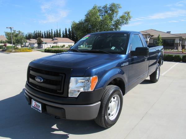 2014 FORD F150 REGULAR CAB XL PICKUP 4WD 8 FT for sale in Oakdale, CA