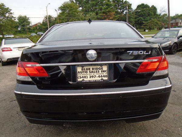 2006 BMW 7-Series 750Li - ALL CREDIT WELCOME! for sale in Roanoke, VA – photo 5