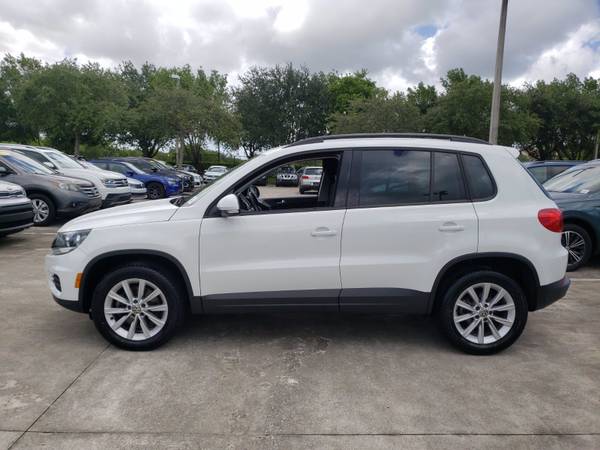 2017 *Volkswagen* *Tiguan Limited* PURE WHITE - cars & trucks - by... for sale in Coconut Creek, FL – photo 5
