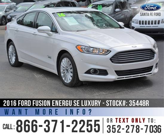 ‘16 Ford Fusion Energi SE Luxury *** SiriusXM, Sunroof, Leather *** for sale in Alachua, FL