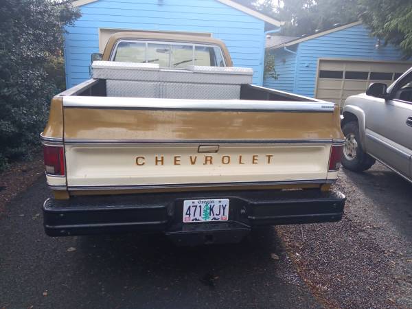1976 chevy scottsdale - cars & trucks - by owner - vehicle... for sale in Gleneden Beach, OR – photo 2