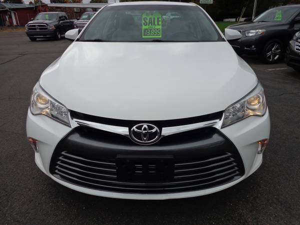 ****2015 TOYOTA CAMRY LE-ONLY 49,000 MILES-WHITE-SERVICED-100% MINT for sale in East Windsor, CT – photo 4