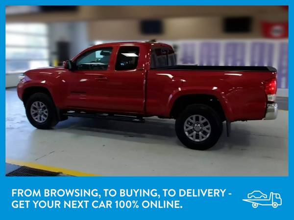 2017 Toyota Tacoma Access Cab SR5 Pickup 4D 6 ft pickup Red for sale in Columbus, GA – photo 5