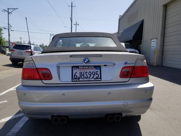2004 BMW 3 Series M3 2dr Convertible 100% FINANCING for sale in Sacramento , CA – photo 7