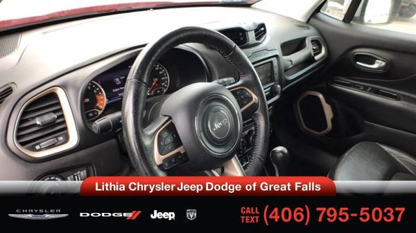 2017 Jeep Renegade Limited 4x4 - - by dealer - vehicle for sale in Great Falls, MT – photo 24