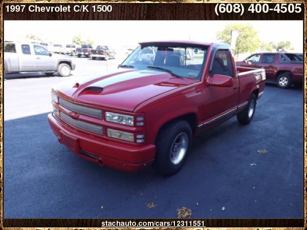 1997 Chevrolet C/K 1500 Reg Cab 131.5" WB with Cigarette lighter for sale in Janesville, WI – photo 3