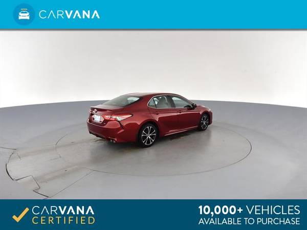 2018 Toyota Camry SE Sedan 4D sedan Red - FINANCE ONLINE for sale in Chicago, IL – photo 11