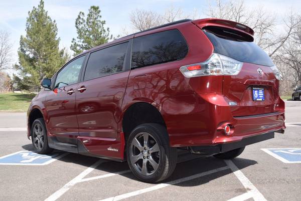 2017 Toyota Sienna SE FWD 8-Passenger RED - - by for sale in Denver, NM – photo 8