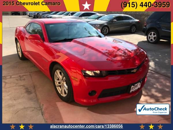 2015 Chevrolet Camaro 2dr Cpe LT w/1LT *Best Prices In Town* - cars... for sale in El Paso, TX – photo 6