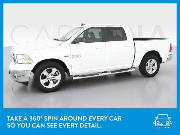 2017 Ram 1500 Crew Cab Big Horn Pickup 4D 5 1/2 ft pickup White for sale in Knoxville, TN – photo 3