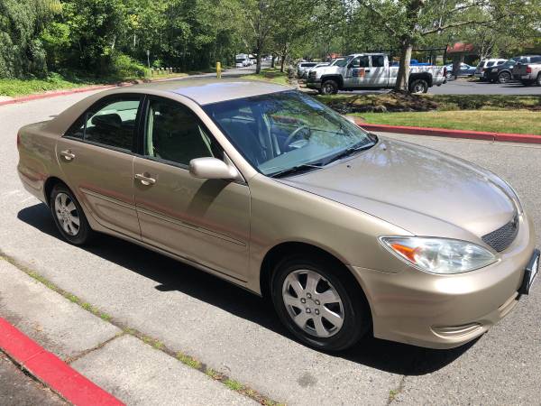 2002 Toyota Camry LE Sedan - Local Trade, Affordable, Auto - cars for sale in Kirkland, WA – photo 3