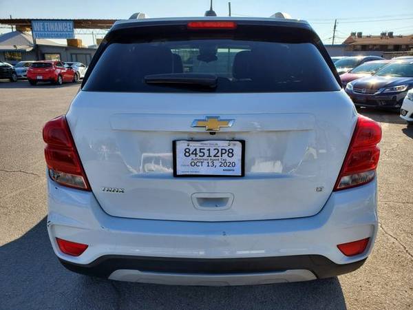 2019 Chevy Chevrolet Trax LT Sport Utility 4D suv WHITE - cars &... for sale in El Paso, TX – photo 5