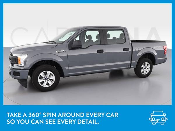 2019 Ford F150 SuperCrew Cab XL Pickup 4D 5 1/2 ft pickup Gray for sale in Worcester, MA – photo 3