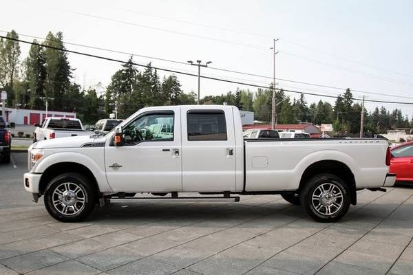 2016 Ford F-350 Diesel 4x4 4WD F350 LONG BED Platinum Truck - cars &... for sale in Lynnwood, ID – photo 8