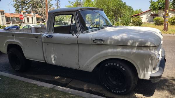 1963 FORD 250 daily driver runs great 390 v8 4 brl carb - cars & for sale in Fresno, CA – photo 6