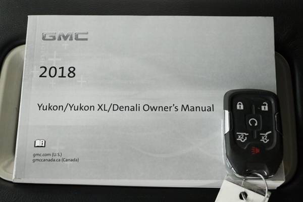 SUNROOF-DVD White 2018 GMC Yukon XL Denali 4X4 4WD SUV for sale in clinton, OK – photo 14