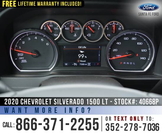 *** 2020 Chevrolet Silverado 1500 LT *** Camera - Cruise - Onstar -... for sale in Alachua, FL – photo 16