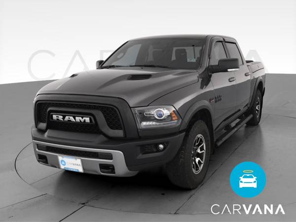 2016 Ram 1500 Crew Cab Rebel Pickup 4D 5 1/2 ft pickup Gray -... for sale in Springfield, MA