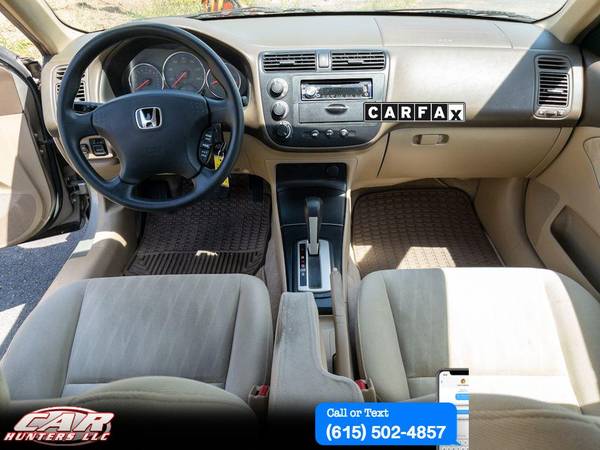2003 Honda Civic LX 4dr Sedan - - by dealer - vehicle for sale in Mount Juliet, TN – photo 7