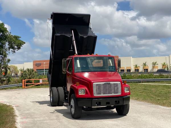 1997 Freightliner FL-80 Dump Truck 5 9 Cummins Red - cars & for sale in West Palm Beach, TN – photo 22
