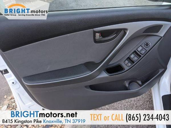 2014 Hyundai Elantra SE HIGH-QUALITY VEHICLES at LOWEST PRICES -... for sale in Knoxville, TN – photo 6