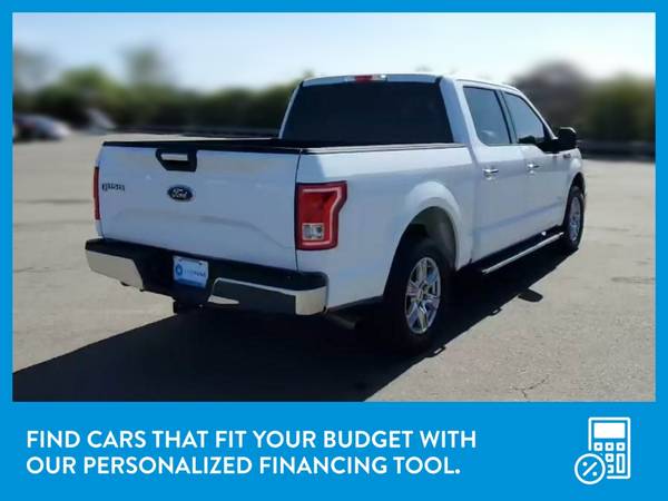 2017 Ford F150 SuperCrew Cab XLT Pickup 4D 5 1/2 ft pickup White for sale in Hanford, CA – photo 8