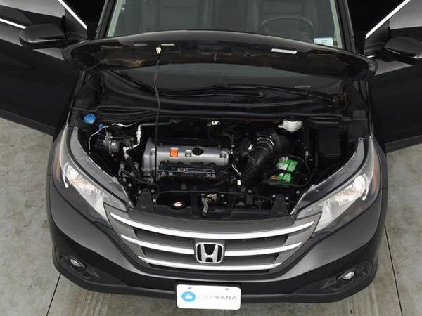 2012 Honda CRV EX-L Sport Utility 4D suv Black - FINANCE ONLINE for sale in Downey, CA – photo 4