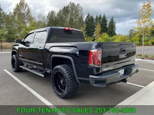 2017 GMC SIERRA SLT 4X4 4WD TRUCK * BLACK OUT * LOW MILES * 1-OWNER... for sale in Bonney Lake, WA – photo 5