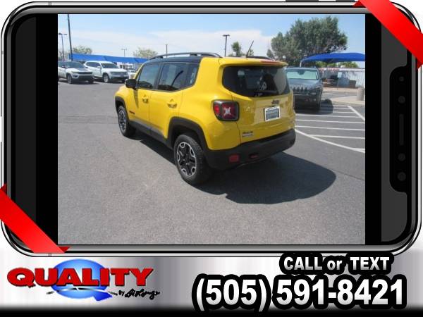 2017 Jeep Renegade Trailhawk - cars & trucks - by dealer - vehicle... for sale in Albuquerque, NM – photo 5