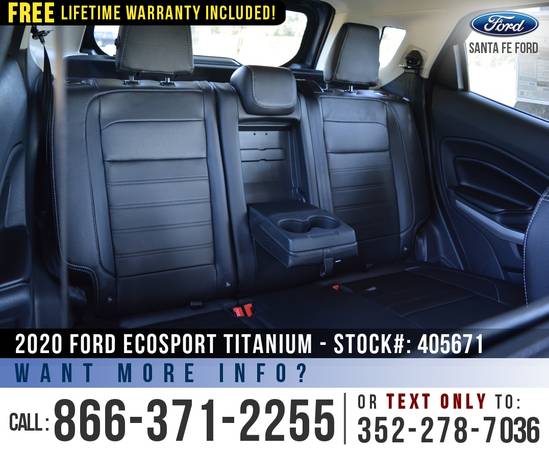 2020 FORD ECOSPORT TITANIUM 8, 000 off MSRP! for sale in Alachua, FL – photo 16
