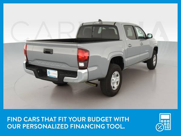2020 Toyota Tacoma Double Cab SR5 Pickup 4D 5 ft pickup Gray for sale in Chico, CA – photo 8