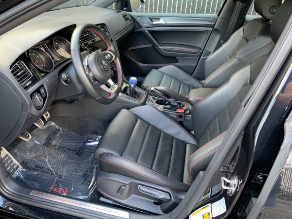 Black 2019 Volkswagen GTI Leather with warranty - cars & trucks - by... for sale in Olympia, WA – photo 6