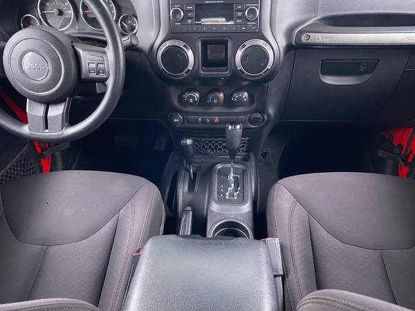 2015 Jeep Wrangler Unlimited Sport S SUV 4D suv Red - FINANCE ONLINE... for sale in Gainesville, FL – photo 21