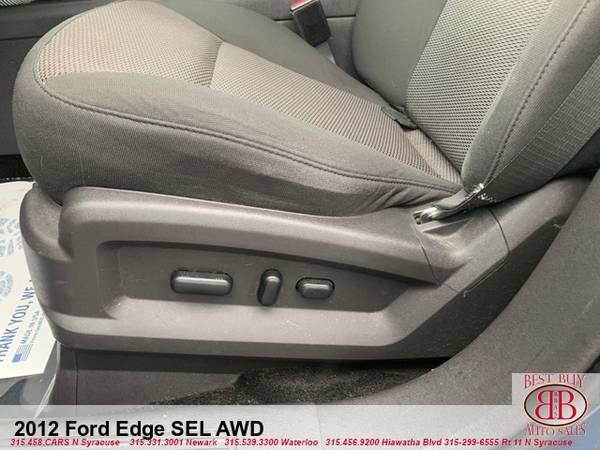 2012 FORD EDGE SEL AWD! LOADED! REMOTE START! PANO-SUNROOFS! FINANCING for sale in Syracuse, NY – photo 20
