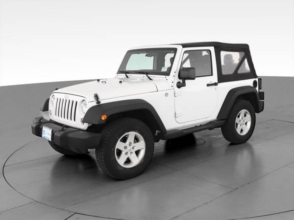 2015 Jeep Wrangler Sport S Sport Utility 2D suv White - FINANCE... for sale in Hobart, IL – photo 3