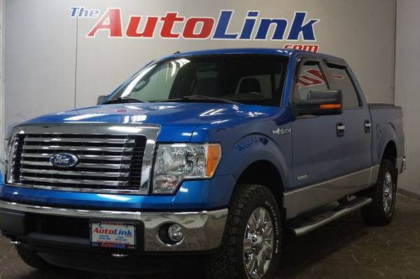 2011 Ford F150 SuperCrew Cab, XLT Pickup 4D 5 1/2 ft - Blue for sale in Bartonville, IL – photo 2