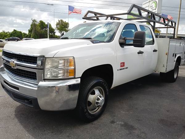 2008 CHEVY 3500 GAS CREW CAB UTILITY BED SUPER CLEAN RUNS PERFECT for sale in Orlando, FL – photo 14